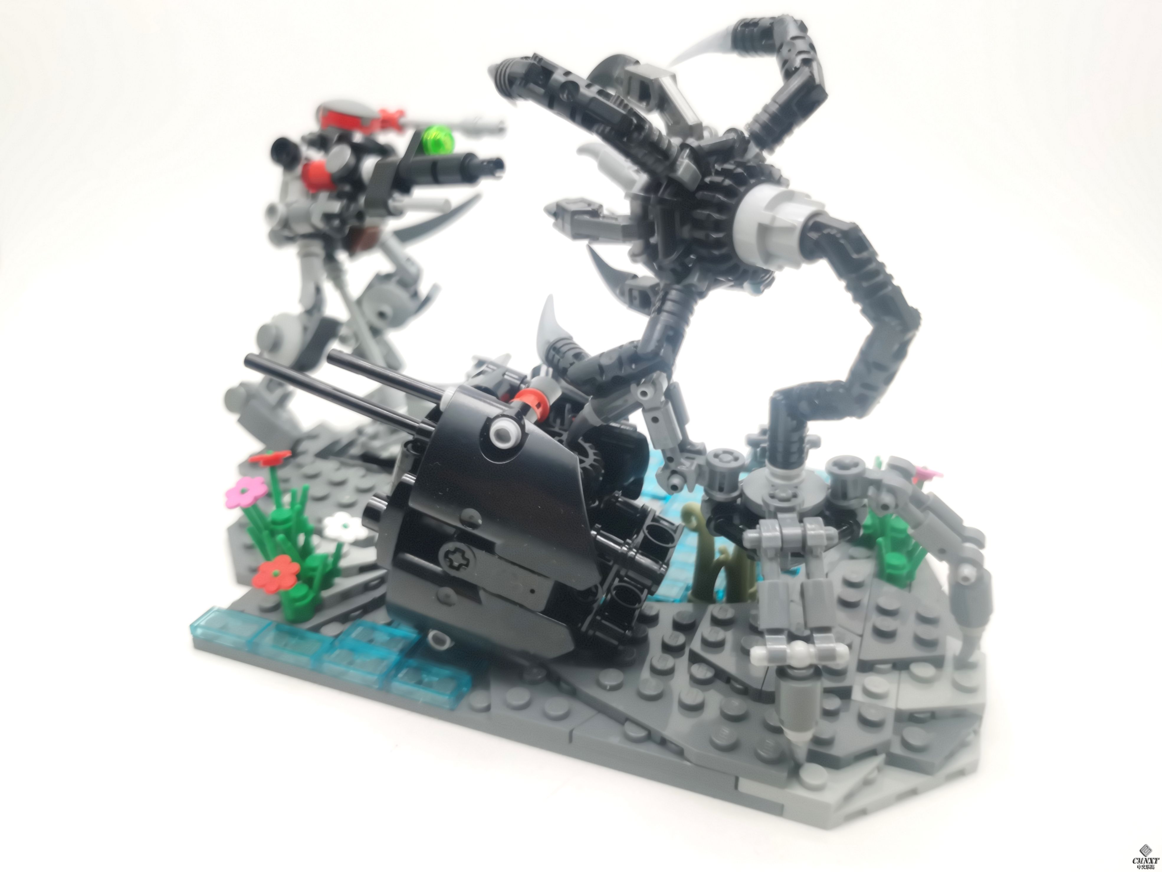 LEGO MOC 食人花的攻击 Attack of the corpse flower 03 small.jpg